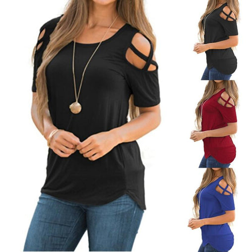 Cold Shoulder T-Shirt