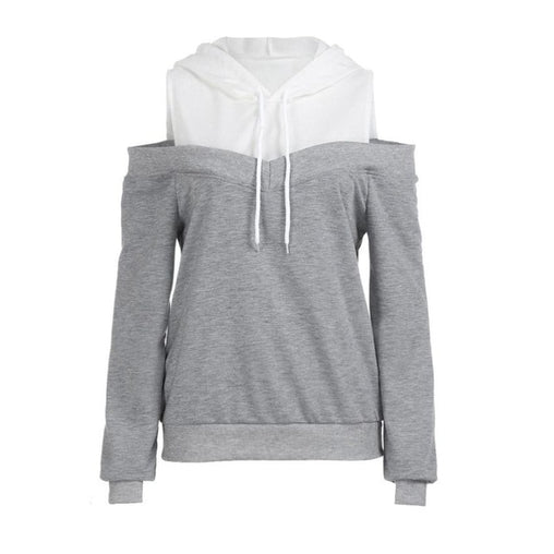 Cold Shoulder Hoodie