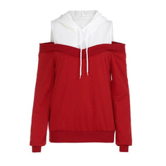 Cold Shoulder Hoodie