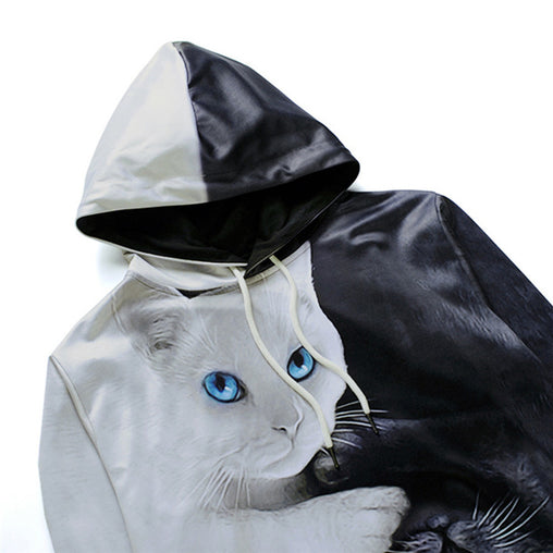 3D Cat Hoodie