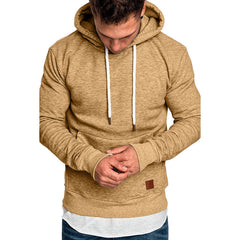 Solid Pullover Hoodie