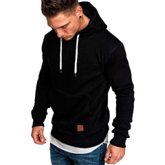 Solid Pullover Hoodie