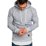 Solid Pullover Hoodie