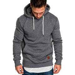 Solid Pullover Hoodie