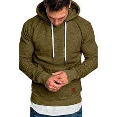 Solid Pullover Hoodie