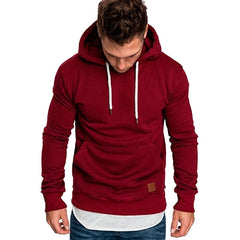 Solid Pullover Hoodie