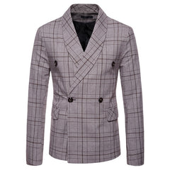 Checked Blazer