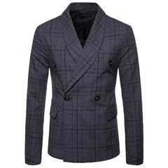 Checked Blazer