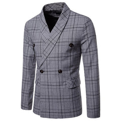 Checked Blazer